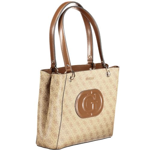 GUESS JEANS WOMEN'S BAG BEIGE slika 3