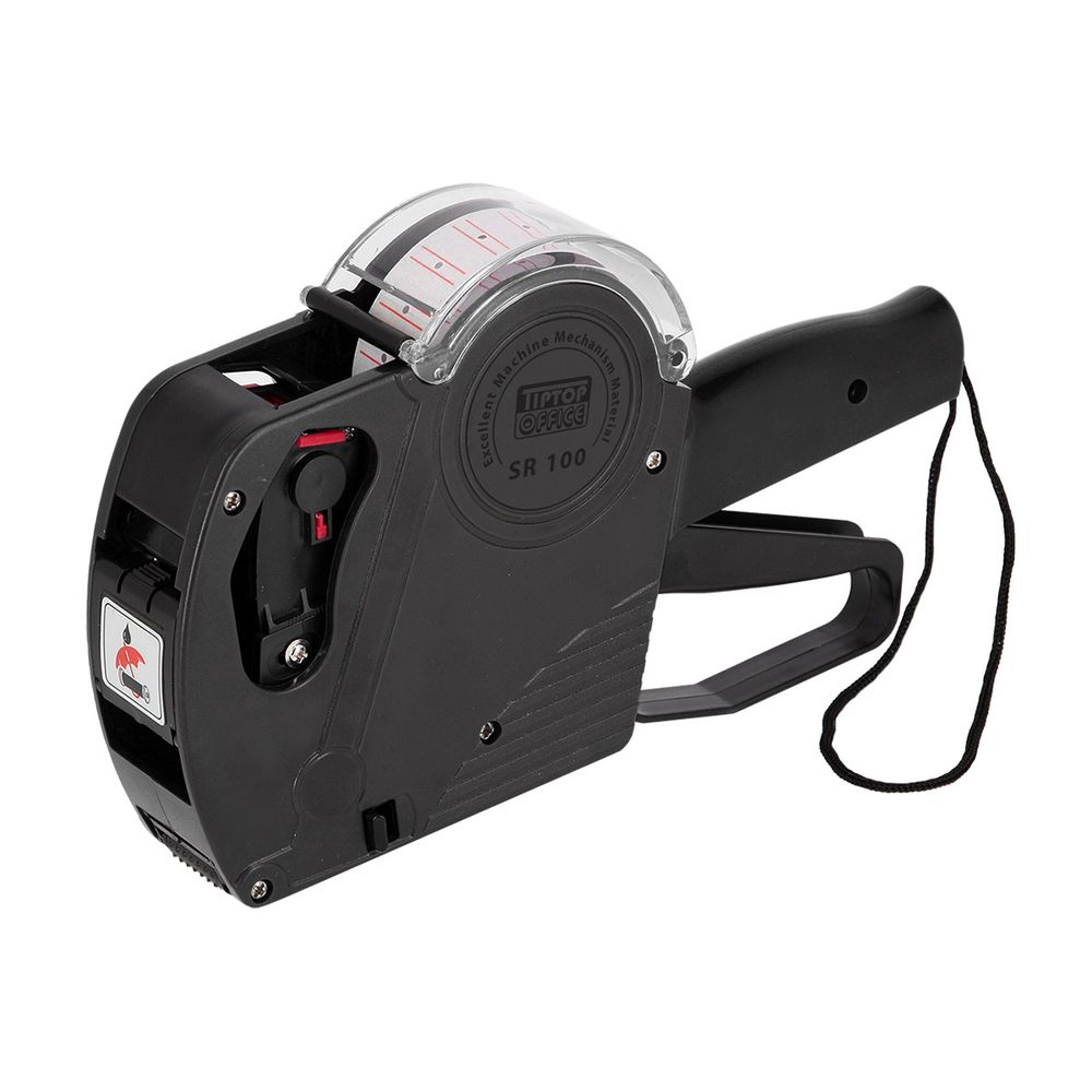 TipTop Office Etiketar ''SR-100'' 1-Red, Crna slika 1