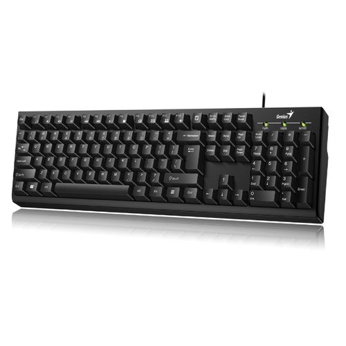 GENIUS KB-100 USB US crna tastatura slika 1