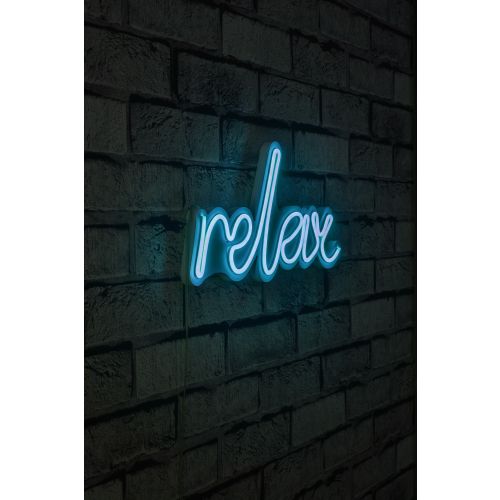 Wallity Ukrasna plastična LED rasvjeta, Relax - Blue slika 1