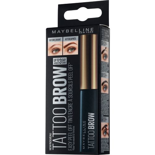 Maybelline New York Tattoo Brow Peel-Off gel za obrve Brown slika 2