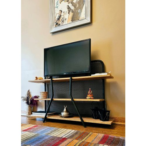 TV Stalak Tivo Black Atlantic Pine slika 2