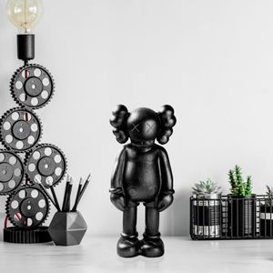 Decorative object Yak-051-C, colour: black