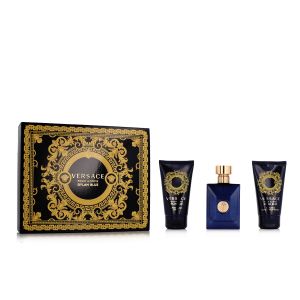 Versace Pour Homme Dylan Blue EDT 50 ml + ASB 50 ml + SG 50 ml (muški poklon set)