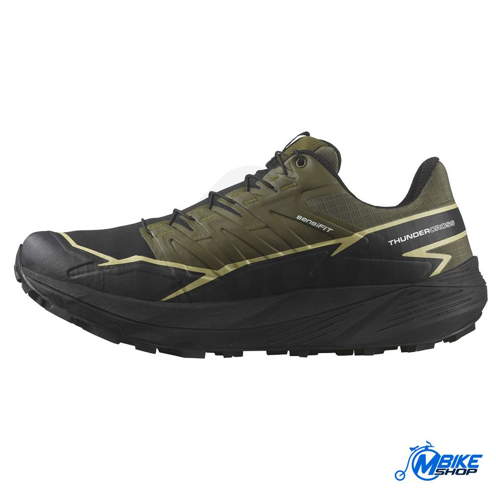 Salomon Muške patike Thundercross GTX, Olive Night/Black/Alfaalfa slika 2