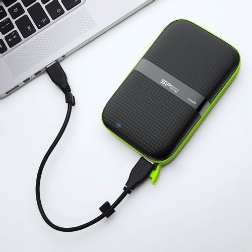 Silicon Power SP010TBPHDA60S3K Portable HDD 1TB, Armor A60, USB 3.2 Gen.1, Black slika 6