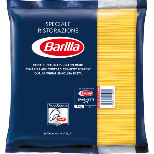 Barilla Spaghetti No5 - XXL / 5 kg slika 1