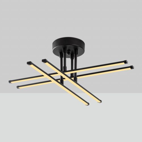 Exhaust-13661 Black Chandelier slika 5