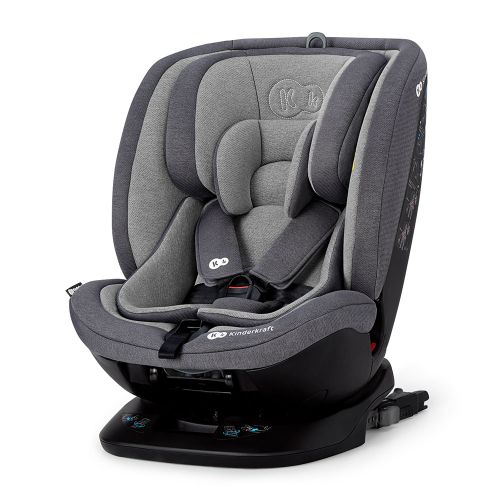 Kinderkraft autosjedalica XPEDITION 0-36 kg Isofix, siva slika 1