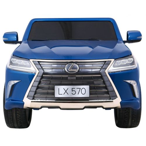 Licencirani auto na akumulator Lexus LX570 4x4 - dvosjed - plavi/lakirani slika 3