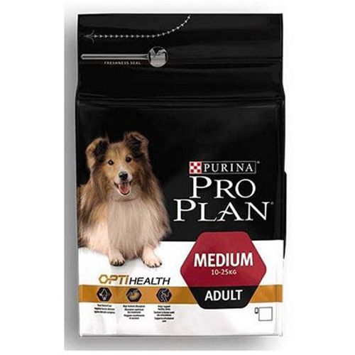 Purina Pro Plan OptiHealth Adult Medium Piletina 3 kg slika 1