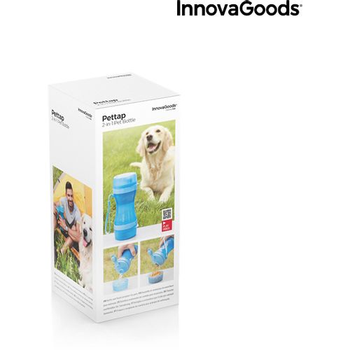 InnovaGoods Pettap  boca sa spremnikom za vodu i hranu za kućne ljubimce 2u1 Pettap slika 2