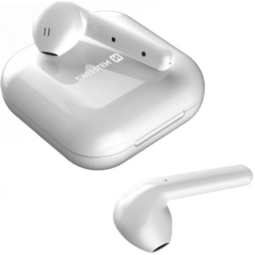 SWISSTEN slušalice Bluetooth, Earbuds, mikrofon, HandsFree, bijele FLYPODS slika 4