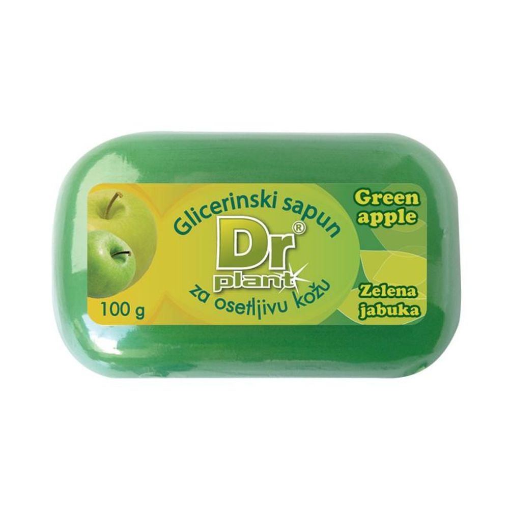 GLICERINSKI SAPUN JABUKA 100G DR PLANT slika 1
