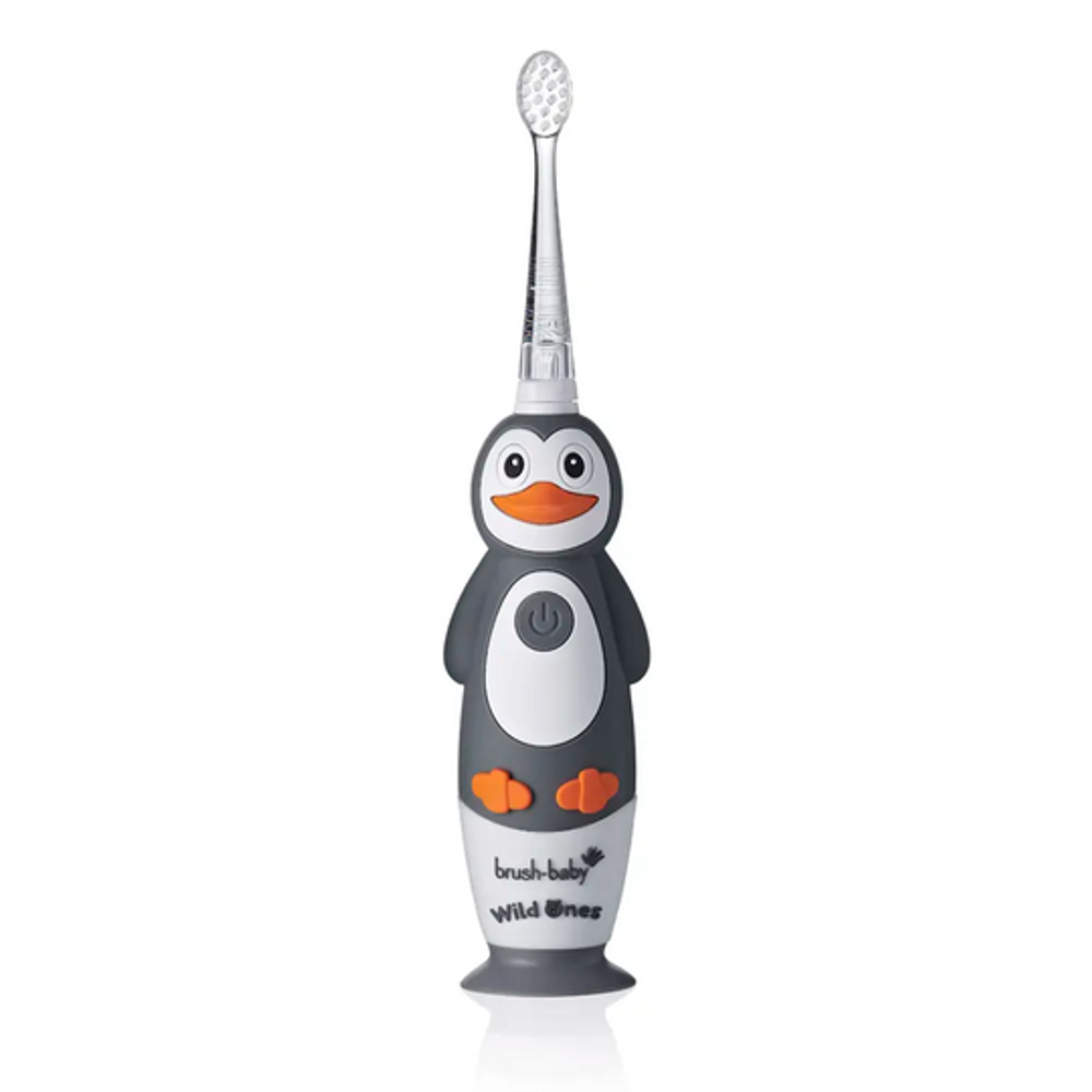 Brush-Baby Dječija punjiva električna četkica WildOnes - Pingvin slika 2