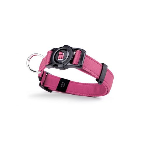 MyFamily Memopet Pink Podesiva Ogrlica Od Poliestera Sa Memorijom 2,8cm / 55-75cm slika 1