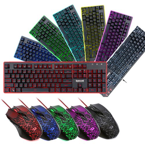 SET - REDRAGON COMBO S107 (3in1) KEYBOARD, MOUSE AND MOUSE PAD slika 5