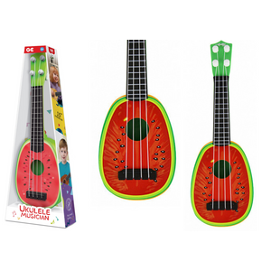 Dječja gitara/ Ukulele sa 4 žice - lubenica