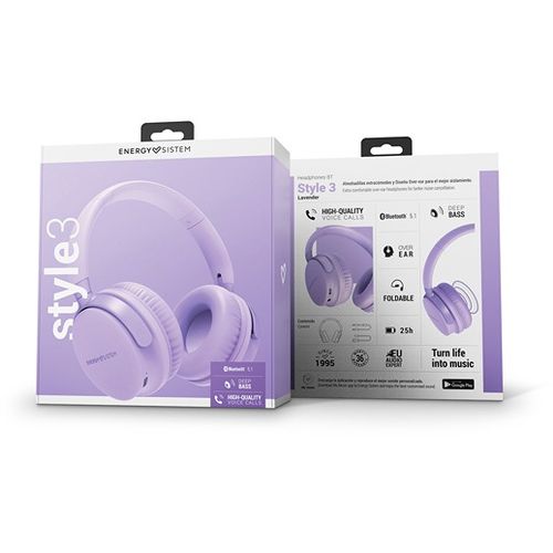 ENERGY SISTEM Style 3 Lavender bežične slušalice ljubičaste slika 6