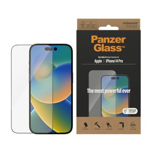 Panzerglass zaštitno staklo iPhone 14 Pro ultra wide fit, antibacterial
