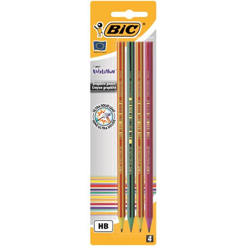 BiC Evolution 646 HB Olovke  - 4 kom slika 1