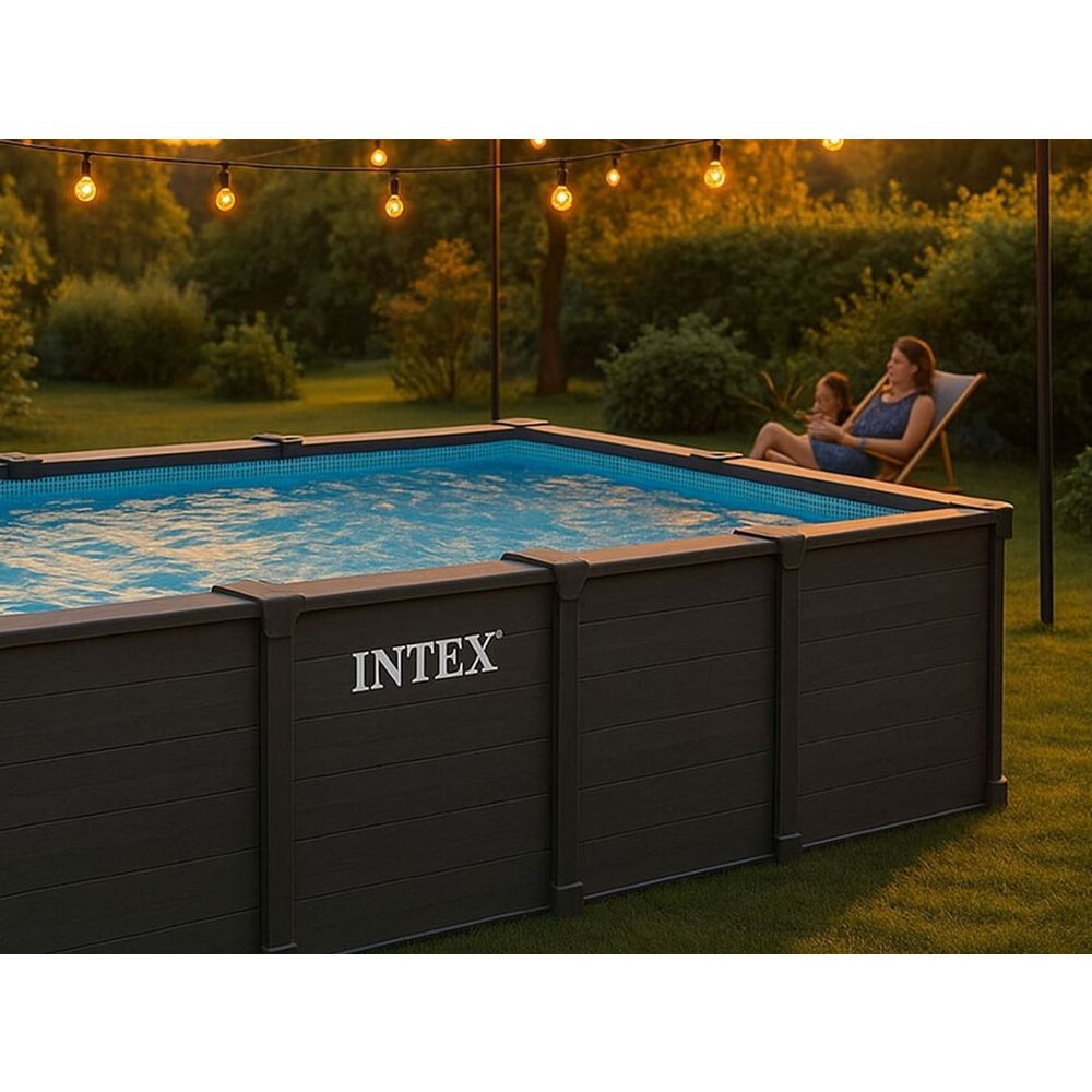 Intex Pravougaoni bazen sa panel konstrukcijom set 600 x 300 x 124 cm 26398GS slika 5