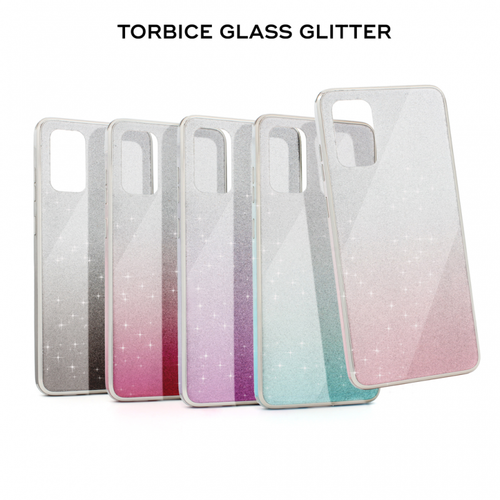 Torbica Glass Glitter za Samsung G988F Galaxy S20 Ultra roze slika 1
