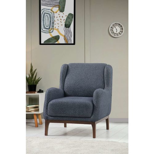 London - Anthracite Anthracite Wing Chair slika 1