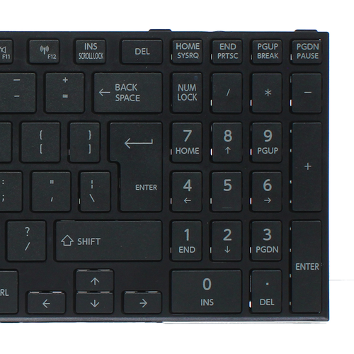 Tastatura za laptop Toshiba C50-B Veliki Enter crna slika 2