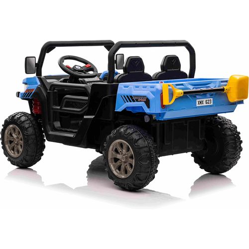 Auto na akumulator Pick-up Speed 900 4x4 - DVOSJED - plavi slika 5
