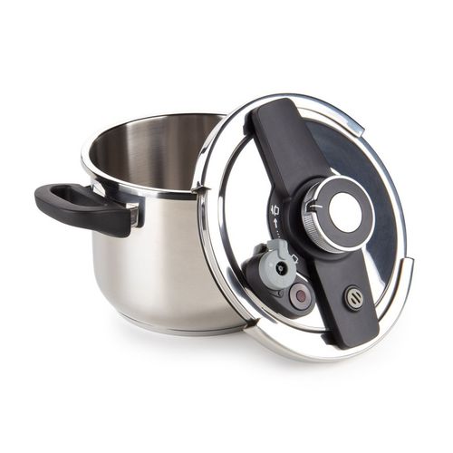 Lonac za kuhanje pod pritiskom Pour&amp;Cook silver 6l slika 3