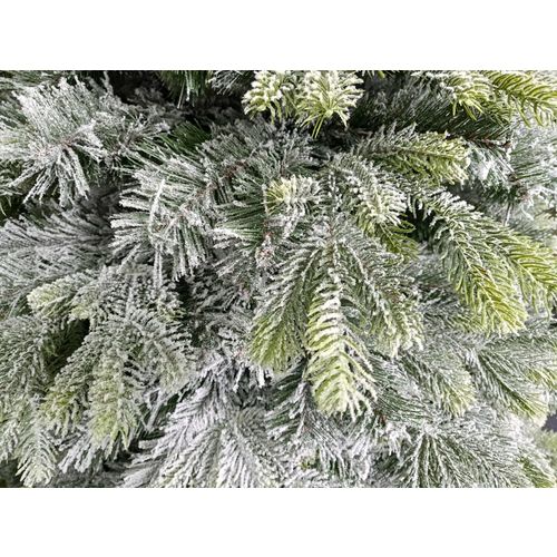 Umjetno božićno drvce - KANADSKA SMREKA snježna - 240cm slika 2