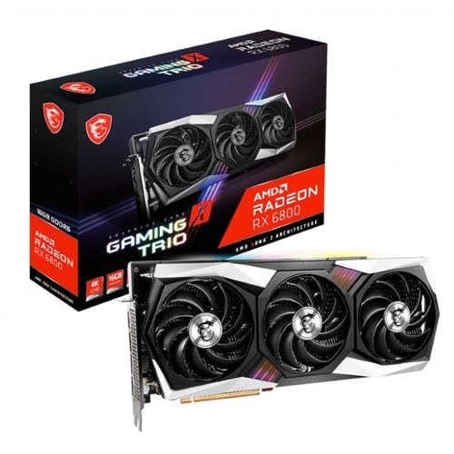 Msi grafička karta AMD Radeon RX 6800 16GB 256bit RX 6800 GAMING X TRIO 16G slika 1