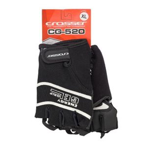 Rukavice CROSSER CG-520 SHORT FINGER - XL veličina - crne