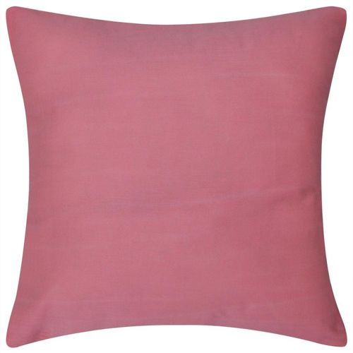 130935 4 Pink Cushion Covers Cotton 50 x 50 cm slika 2