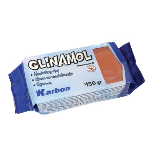 Glinamol terakota KARBON 450 g slika 1