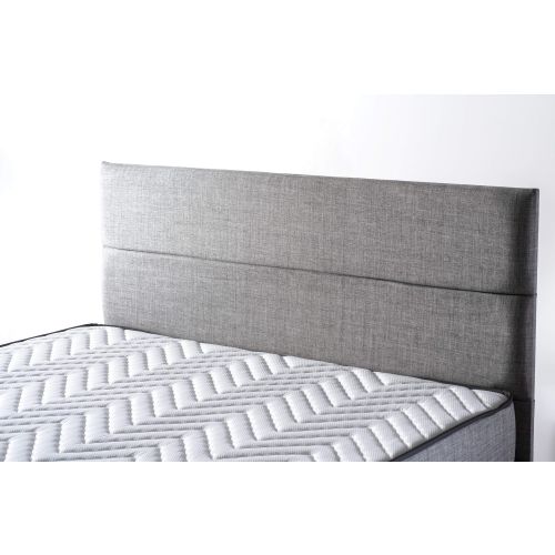 Woody Fashion Madrac, Bijela boja Sivo, Silver 100x200 cm Single Size Firm Mattress slika 2