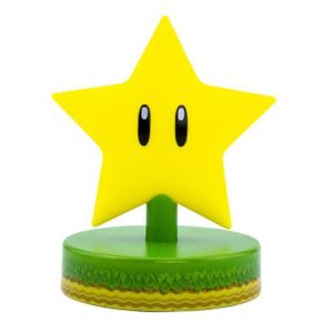 Super Mario Bros Lampa s Ikonama Zvijezda 12cm