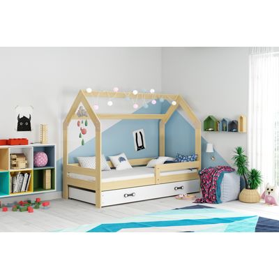 Drveni dječji krevet House - 160*80 - bukva
Moderan, kvalitetan i funkcionalan drveni dječji krevet