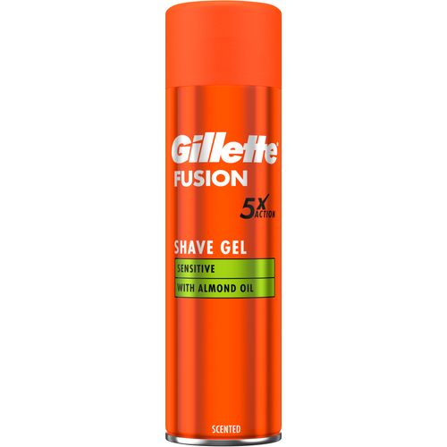 Gillette Fusion gel za brijanje Sensitive 200ml slika 1