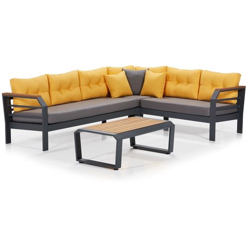 Assento Corner - Yellow, Grey, Black Grey
Yellow
Black Garden Lounge Set slika 1