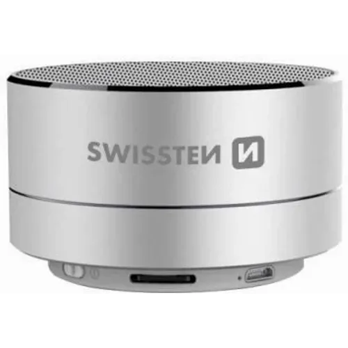 Swissten Bluetooth zvučnik 3W i-metal silver slika 1