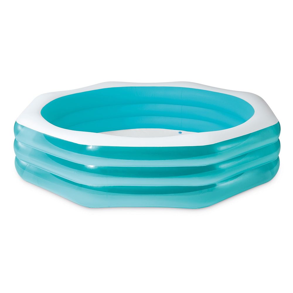 Intex osmerokutni bazen na napuhavanje 254 x 254 x 56 cm slika 1