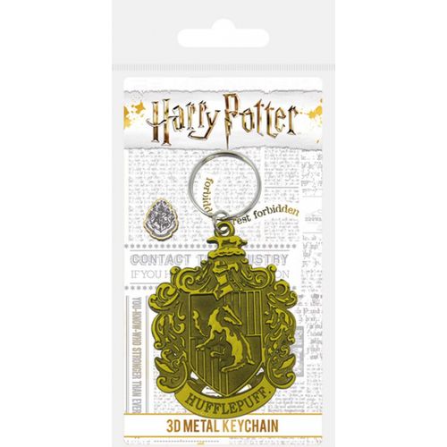 Harry Potter (hufflepuff crest) metal keychain slika 2