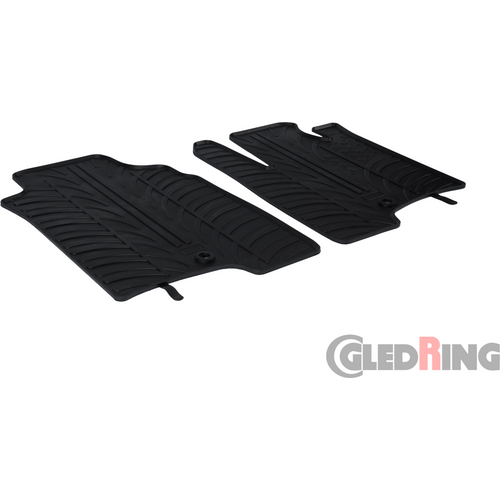 Gledring gumeni tepisi za Fiat Panda Van 2012-2014/2 seats slika 1