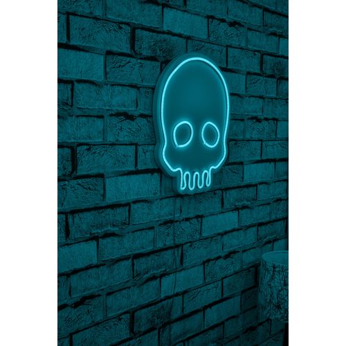 Wallity Ukrasna plastična LED rasvjeta, Skull - Blue slika 1