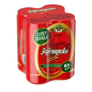 Zaječarsko pivo limenka 0,5lx4