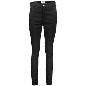 CALVIN KLEIN WOMEN'S BLACK DENIM JEANS