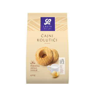 Lasta čajni kolutići classic 420g