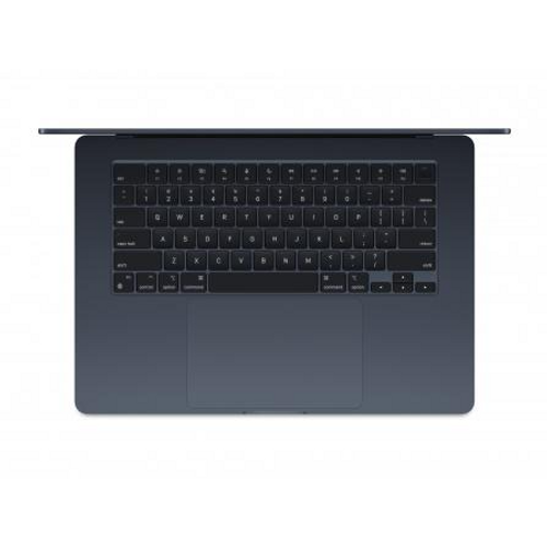 Laptop Apple MacBook Air 15.3", M2 10C GPU/8GB/256GB, Midnight, CRO KB, mqkw3cr/a slika 3